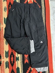 Nike ACG 3 Outer Layer Ski Snow Pants Men’s L Thinsulate Adjustable Waist *Flaw - Picture 1 of 18