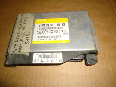 AUDI A4 1997 2,8 L V6 TRACCIÓN DELANTERA ABS MÓDULO DE CONTROL 4D0907379G 0265109001 Foto 1 de 4
