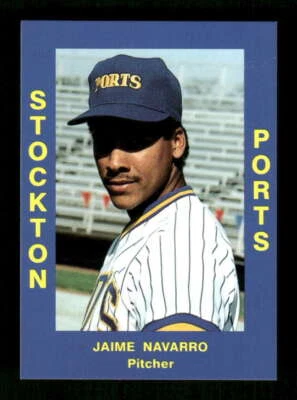 1988 Cal League Stockton Ports 182 Jaime Navarro BXCP27 - Image 1 of 2