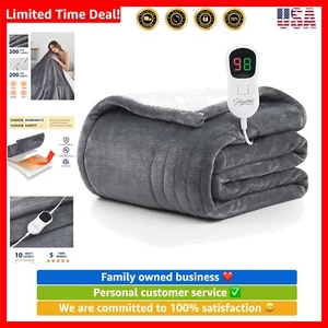 Manta térmica eléctrica - 50"x60" manta térmica tiro 1/2/4/6/8 horas... - Imagen 1 de 9