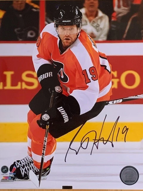 FOTO 8x10 firmada autografiada por Scott Hartnell Philadelphia Flyers #19 Foto 1 de 1