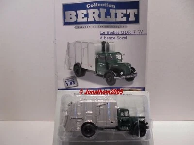 Collection Berliet - GDR 7 W Benne A Refuse Housewives Sovel Lyon 1948 Au 1 /43° - Image 1 of 2