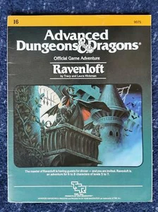 TSR AD&D Ravenloft 1983 Rare 9075 I6 Official Game Adventure 1st Print Near Fine - Picture 1 of 1