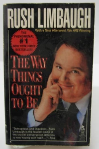 The Way Things Ought To Be-Rush Limbaugh (1993, PB) 6111 - Picture 1 of 2