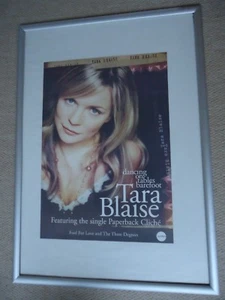 TARA BLAISE POSTER 2005 UNRELEASED POSTER DANCING ON THE TABLES BAREFOOT PROMO - Picture 1 of 7