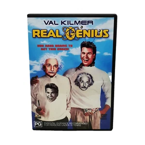 Real Genius (DVD 1985 Region 4) Val Kilmer William Atherton Comedy Movie Film - Picture 1 of 3
