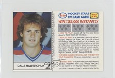 1983-84 ESSO Hockey Stars TV Cash Game Dale Hawerchuk HOF