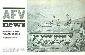 AFV News V14 N6 Late Production M5A1 Light Tank 0.30-cal Anti-Aircraft Machine G - Imagen 1 de 2