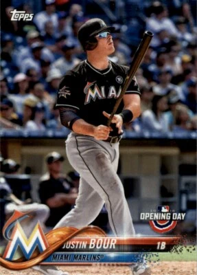 2018 Opening Day Justin Bour #171 - Image 1 of 2