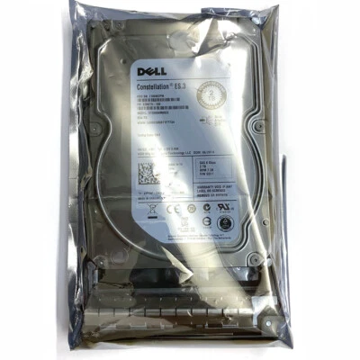 DELL 1P7DP 01P7DP 2TB 7.2K 6Gb/s 3.5" SAS HDD Hard Drive ST2000NM0023 W/Caddy - Image 1 of 4