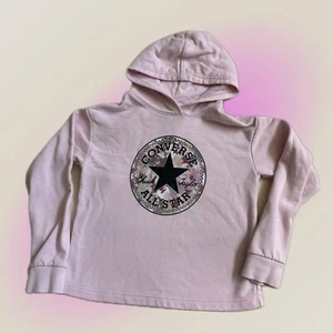 Converse Girl's Size M 10-12 PINK Chuck Taylor All Stars HOODIE - Picture 1 of 7