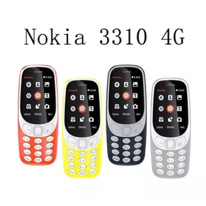 Nokia 3310 4G 2019 bluetooth with Camera Flashlight Radio Phone New Sealed - Afbeelding 1 van 24