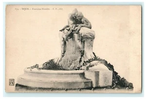 Dijon Fontaine Blondat Vintage Postkarte Frankreich  - Bild 1 von 2