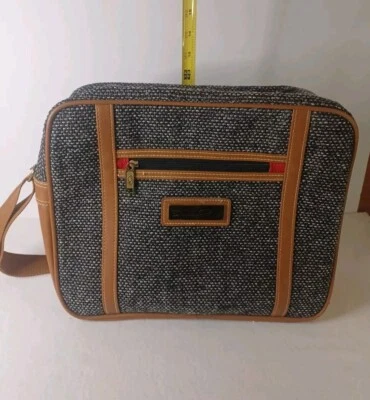 Vintage Oscar De La Renta Carry On/ Messenger Bag - Image 1 of 4