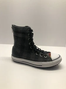 Stivali alti grigi Converse Chuck Taylor in lana ricca di lana taglia 5 - Foto 1 di 11