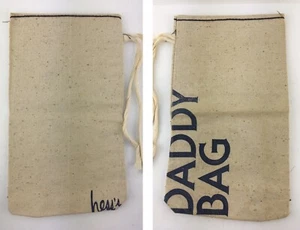 Vintage HESS'S Department Store 11x6" Canvas Daddy Tasche Allentown PA - Bild 1 von 6