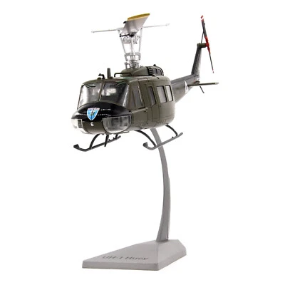 29cm Diecast Alloy 1/48 Scale USA UH-1 Huey Helicopter Aircraft Model Display - Image 1 of 4
