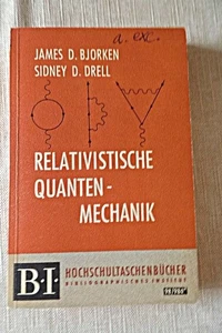 Relativistische Quantenmechanik Hochschultaschenbücher 98/98a Bjorken: - Picture 1 of 1