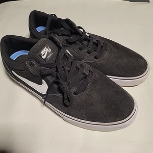 Pre- Owned Men Nike SB Chron 2 Skateboarding Shoes Black DM3493-001 Size 11 - Picture 1 of 7