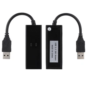 Usb 56K External Dial Up Voice Fax Data Modem Fit For Win7 Win8 Win10 Xp HLF - Picture 1 of 8