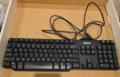 Dell Black Wired Keyboard RT7D50 Desktop - Image 1 of 2