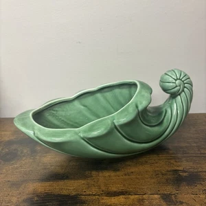 Royal Copely Füllhorn grün Pflanzgefäß Horn of Plenty - Bild 1 von 7