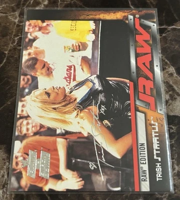 2002 Fleer WWF RAW vs Smackdown Card #47 | Trish Stratus | WWF Wrestling Divas  - Image 1 of 2