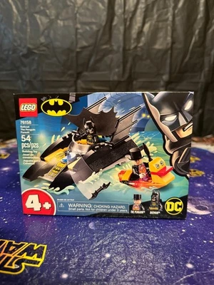 LEGO - DC COMICS 76158 ¡Batboat Batman The Penguin Pursuit! RETIRADO PRECINTADO NUEVO!!! Foto 1 de 4