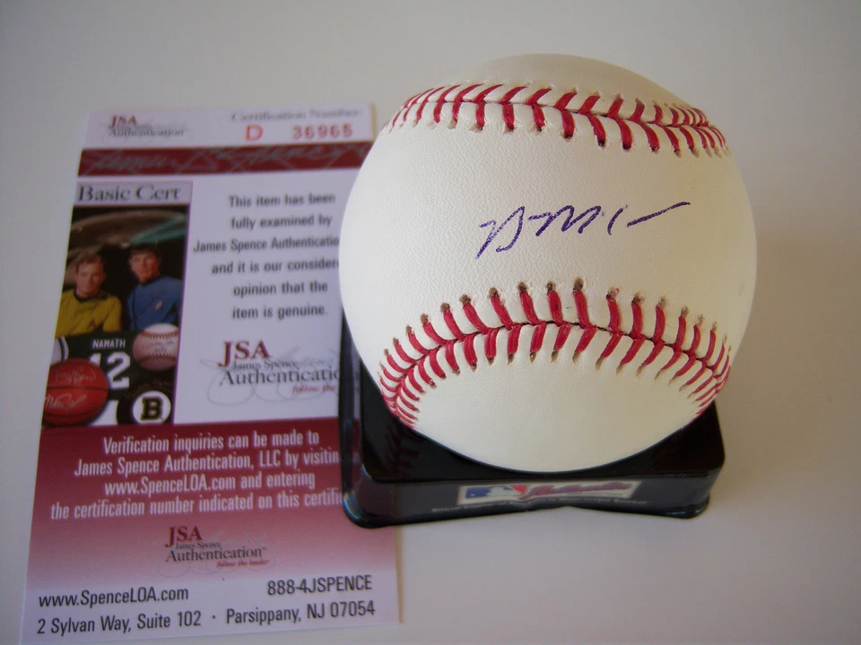 BRIAN MCCANN BRAVES ALLSTAR JSA/COA SIGNED MLB BASEBALL - Image 1 of 1