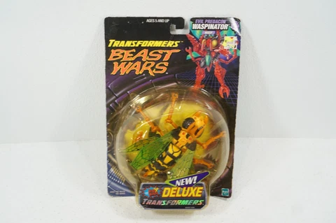 Transformers Beast Wars Waspinator Deluxe 1999 Action Figure Hasbro Cover