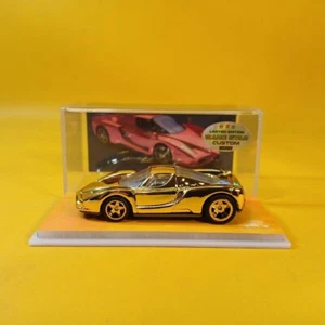 Hot Wheels ENZO FERRARI Gold CHROME (WANGSTAR CUSTOM) Limited REAL RIDERS - Picture 1 of 15