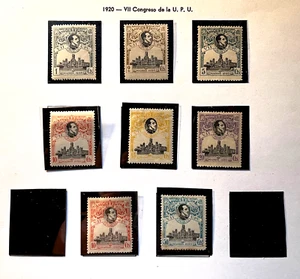 españa 1920 Cogr. U P Unuevos,4 con charnela,centrados,numerados,goma - Imagen 1 de 1