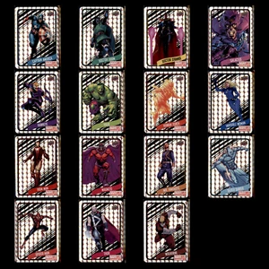 2021-22 Upper Deck UD Marvel Annual Backscatters Complete Set 15 Cards #1-15 Lot - Picture 1 of 23