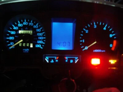 Para Honda Goldwing GL1500 1988-2000 Azul Hielo Instrumento Medidor Cluster Bombilla Foto 1 de 4