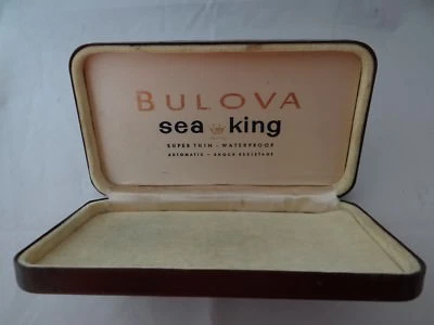 Caja Reloj Bulova Sea King Vintage Años 60  Foto 1 de 4