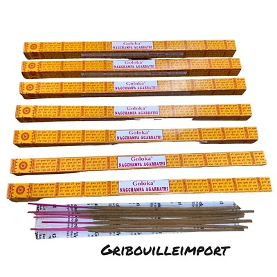 Encens Goloka X7 Boites Naturel Méditation Concentration Inde Original