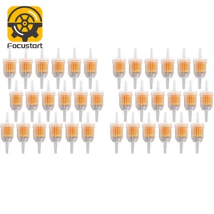 36 Pack UNIVERSAL GAS Inline Fuel Filter 1/4" x 5/16" For Kawasaki Kohler Briggs - Picture 1 of 10
