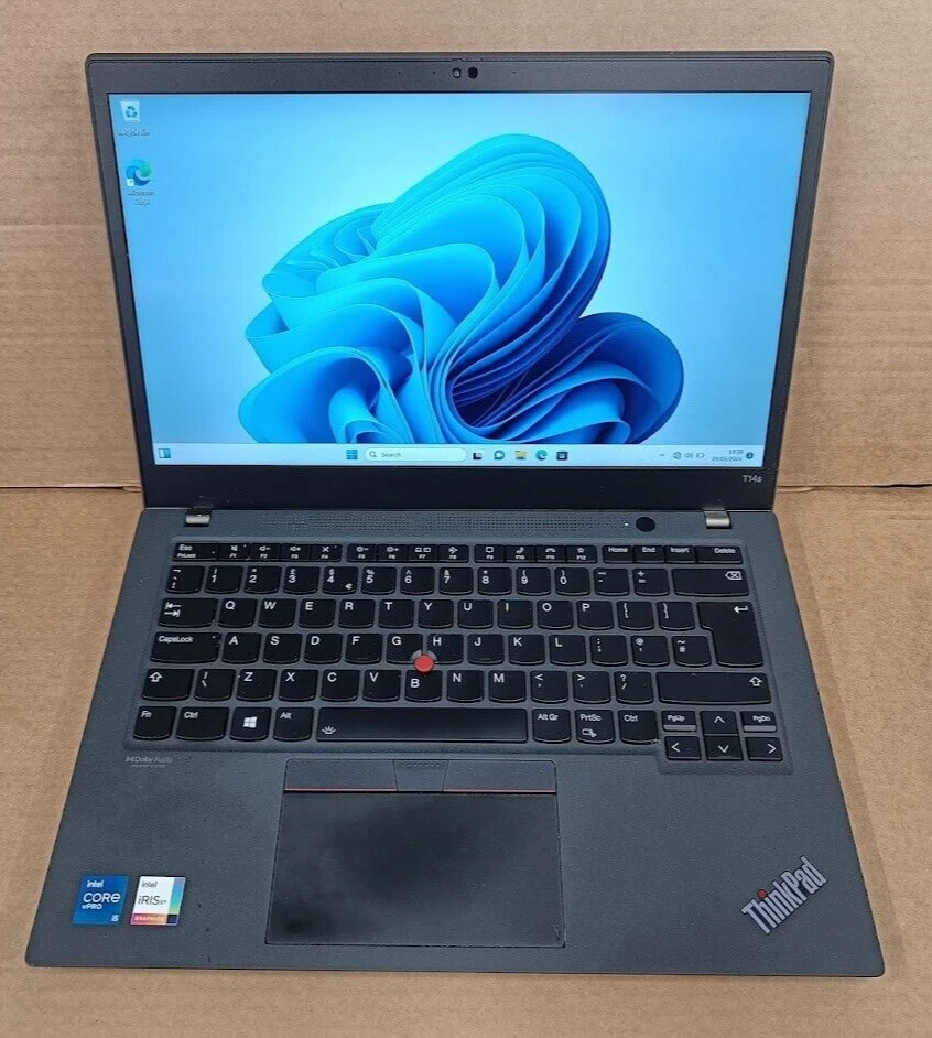 Lenovo Thinkpad T14s Gen2 i5-1145G7 2.6Ghz 16GB 512GB SSD 14" Laptop - Image 1 of 1