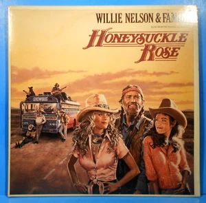 WILLIE NELSON HONEYSUCKLE ROSE SOUNDTRACK 2X LP 1980 GREAT CONDITION VG+/VG++!!B - Picture 1 of 8