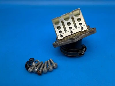 Honda CR250R 1999 99 montaje de bloque de lengüeta de admisión OEM 14100-KZ3-J11 16221-KZ3-J10 Foto 1 de 4