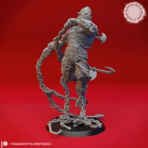 Chain Devil - Yasashii - Monster Dungeons and Dragons 32mm Fantasy D&D Roleplay - Imagen 1 de 4