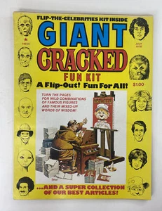 GIANT CRACKED FUN KIT magazine July 1978 humor satire tv movies - Picture 1 of 4