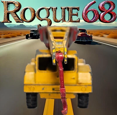 Vintage Matchbox Taylor Jumbo Crane, Yellow, 1968 #11, Made in England - Image 1 of 4