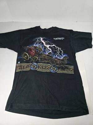Camisa Wyoming Territorial Park Laramia Wyoming StageCoach De Colección Años 90 EE. UU. Individual Foto 1 de 4