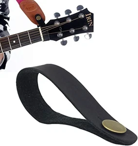 Premium Guitar Strap Lock, Leather Guitar Strap Button, Leather Guitar Neck Stra - Picture 1 of 12