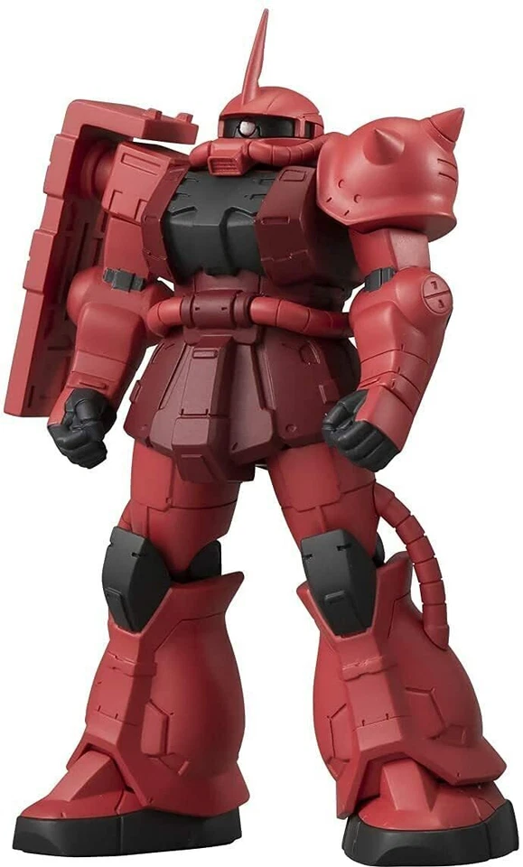 2021 Bandai America Gundam Ultimate Luminous 4 Figure Char's Zaku w/ Bazooka