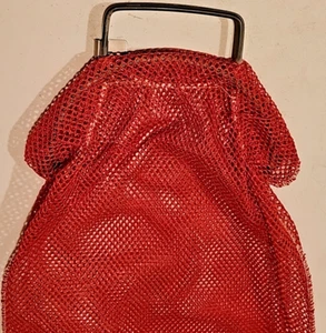 Vintage Aqua Craft Heavy Duty Mesh Tauchtasche rot - Bild 1 von 6