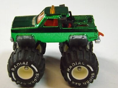 Majorette Chevrolet Blaxer 4x4 Crazy Horse metálico cromo verde escala 1:62 Foto 1 de 4