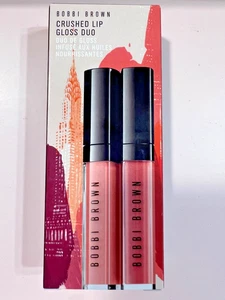Brillo de labios triturado Bobbi Brown dúo en The Buff y nuevo romántico TALLA COMPLETA EN CAJA 2025 - Imagen 1 de 3