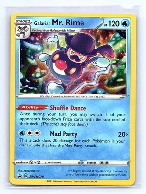 Galarian Mr. Rime SWSH: Sword & Shield Promo Cards #SWSH079 - Image 1 of 2